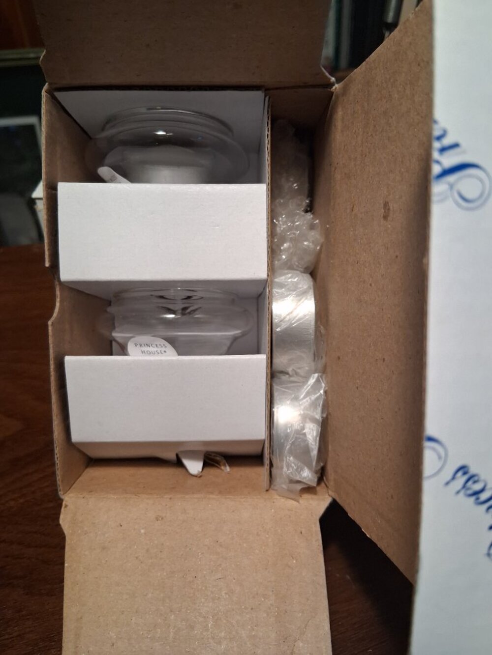 Princess House Crystal Floating Tealight Holders – Set of 4 – NOS #181 - Picture 4 of 6